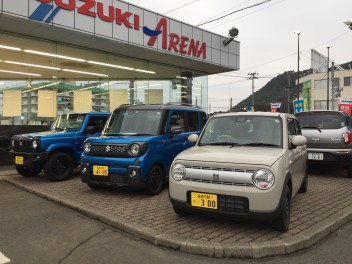 試乗車に人気のラパンが仲間入り♪